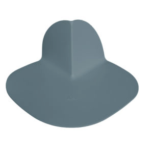 SIKAPLAN ROOFPRO EXTERNAL CORNER PIECE PVC BOXES OF 10 LEAD GREY (650390)
