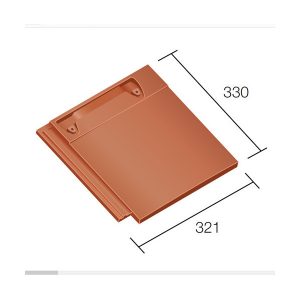 Sandtoft 20/20 Interlocking Roof Tile and Half RIGHT HAND