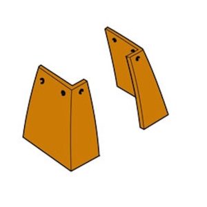 BMI Redland Rosemary Clay Craftsman Clay External Angle RIGHT HAND