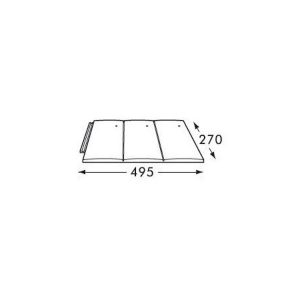 Forticrete Gemini Tile and Half