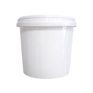 White Plastic Mixing Bucket - 5L