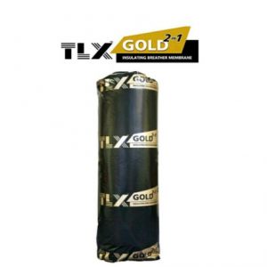 TLX Gold Thinsulex Multifoil Insulation & Breather Felt - 1.2m x 10m
