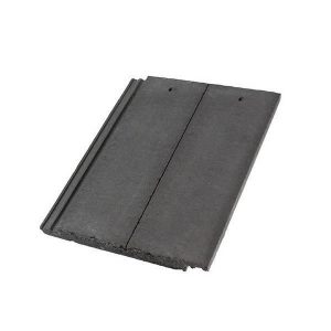 BMI Redland Mini Stonewold Flat Concrete Pair of Half Slate Tile