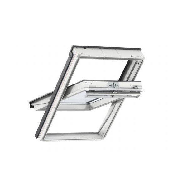 Centre Pivot White Painted image